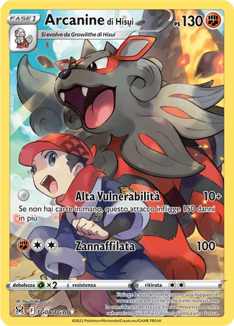 Arcanine di Hisui – Holo