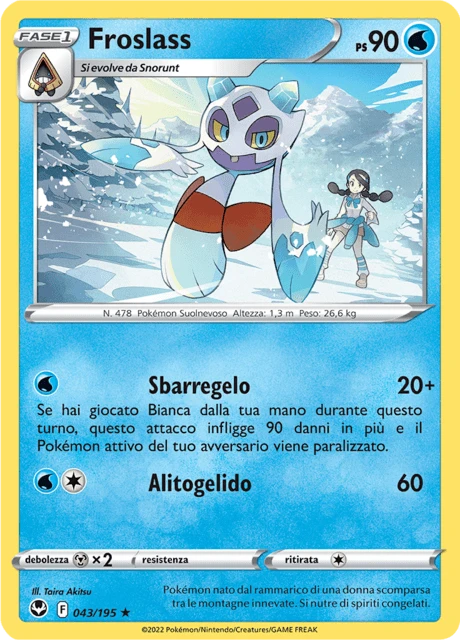 Froslass – Reverse Holo