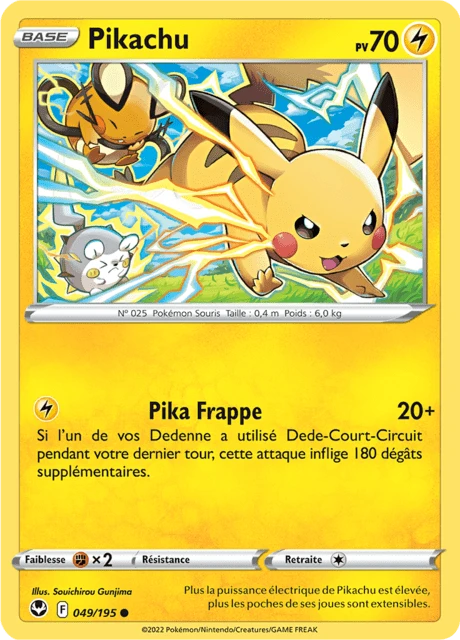Pikachu – Reverse Holo