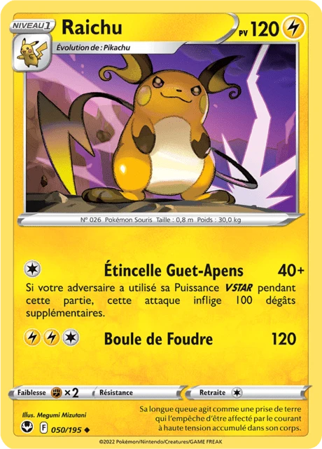 Raichu – Reverse Holo