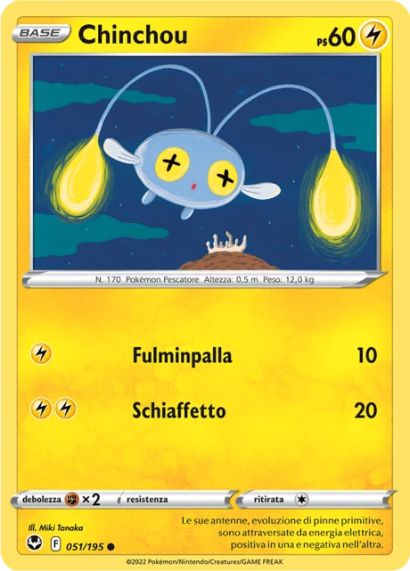 Chinchou – Reverse Holo