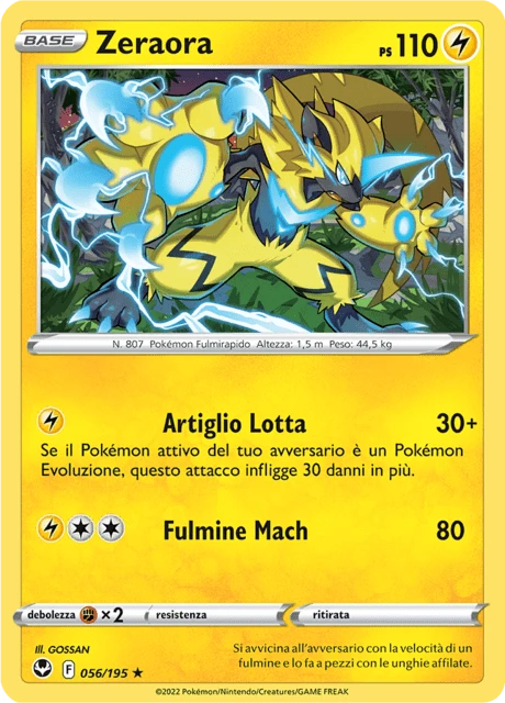 Zeraora – Reverse Holo