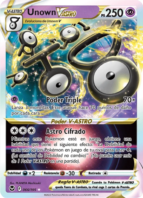 Unown V-ASTRO – Holo