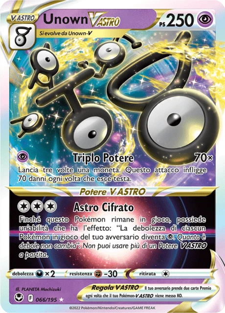 Unown V ASTRO – Holo