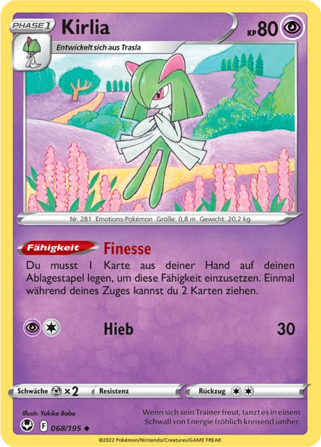 Kirlia – Reverse Holo