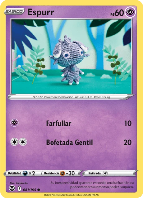 Espurr – Reverse Holo