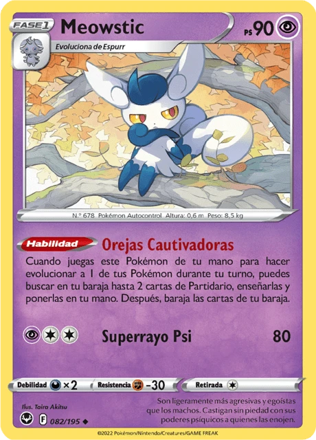 Meowstic – Reverse Holo