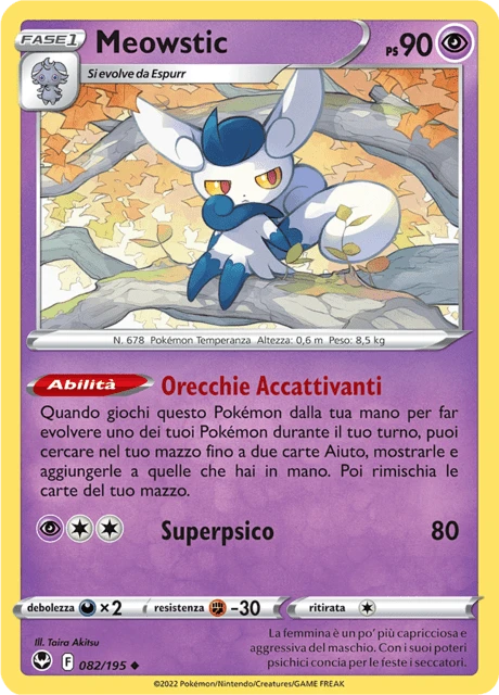 Meowstic – Reverse Holo