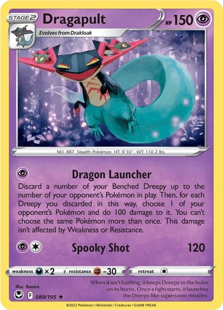 Dragapult – Reverse Holo