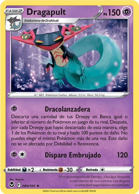 Dragapult – Reverse Holo