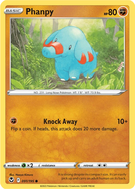 Phanpy – Reverse Holo