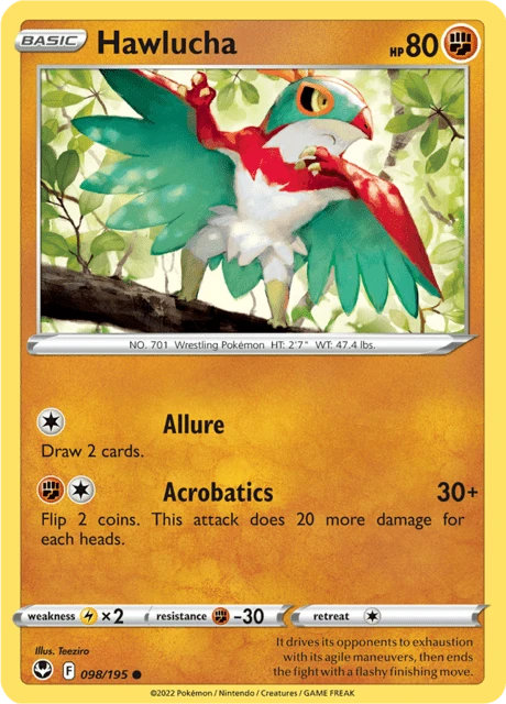 Hawlucha – Reverse Holo