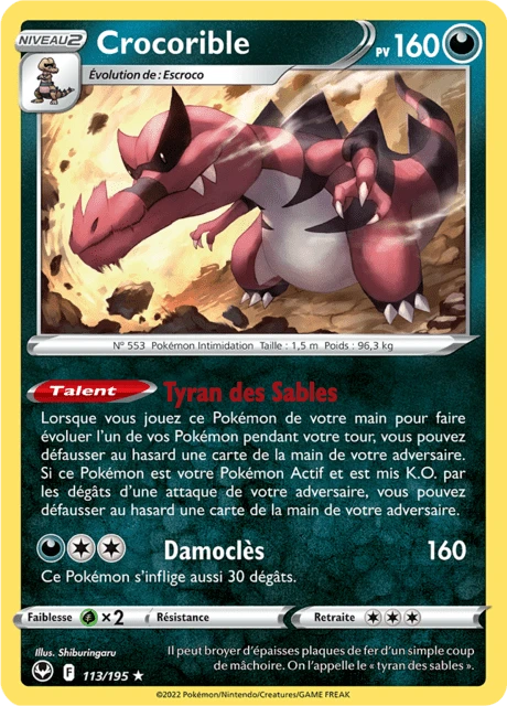Crocorible – Reverse Holo