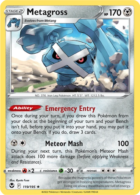 Metagross – Reverse Holo