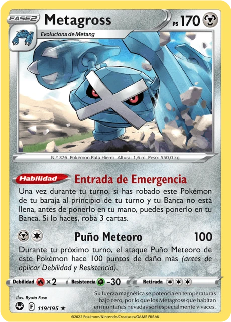 Metagross – Reverse Holo