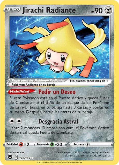 Jirachi Radiante – Holo