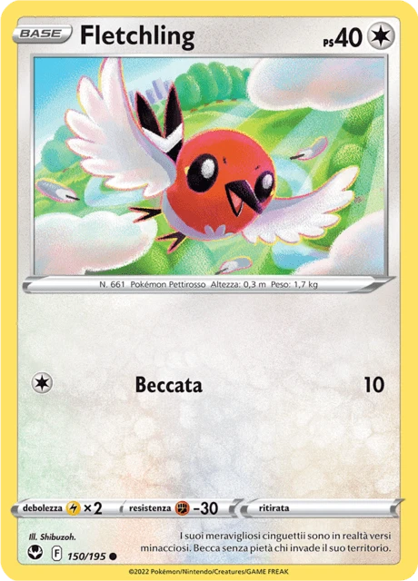 Fletchling – Reverse Holo