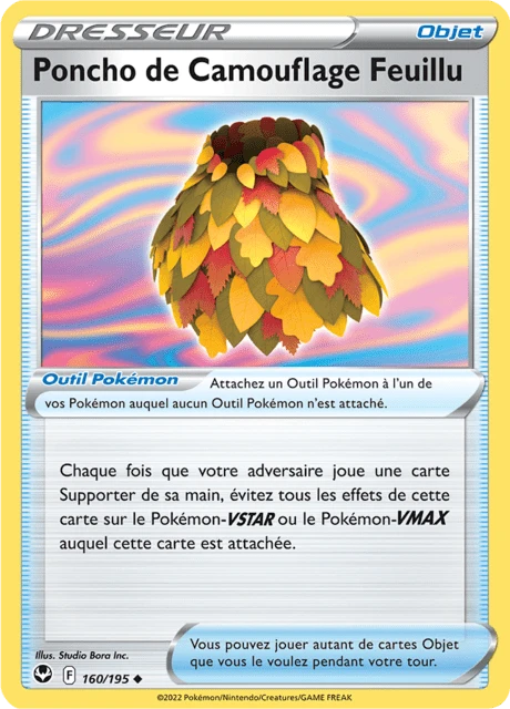Poncho de Camouflage Feuillu – Reverse Holo