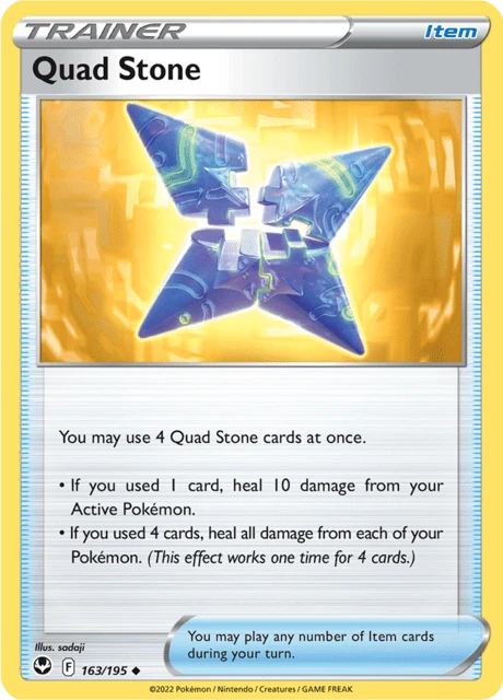 Quad Stone – Reverse Holo