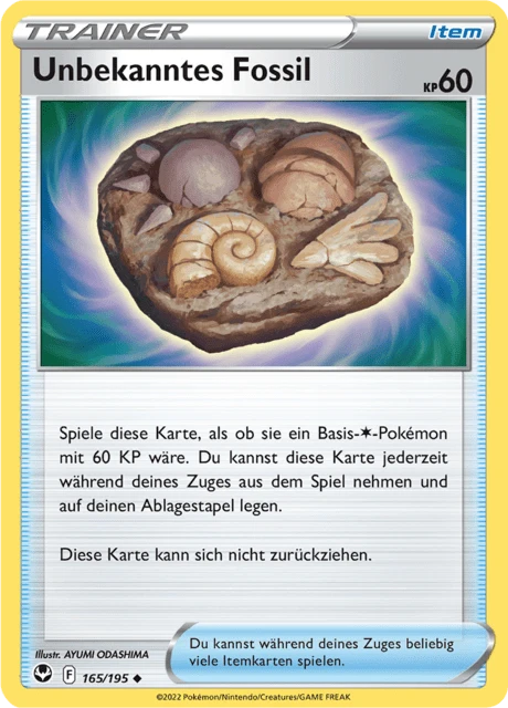 Unbekanntes Fossil – Normal