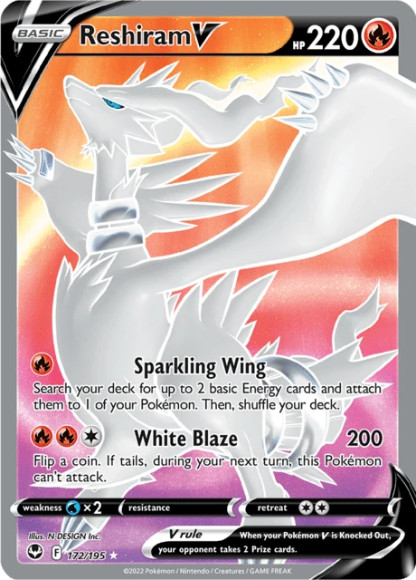 Reshiram V – Holo