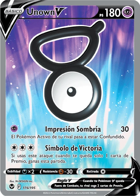 Unown V – Holo