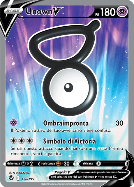 Unown V – Holo