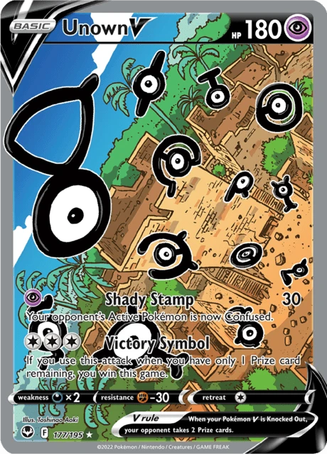 Unown V – Holo