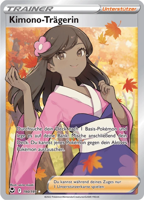Kimono-Trägerin – Holo