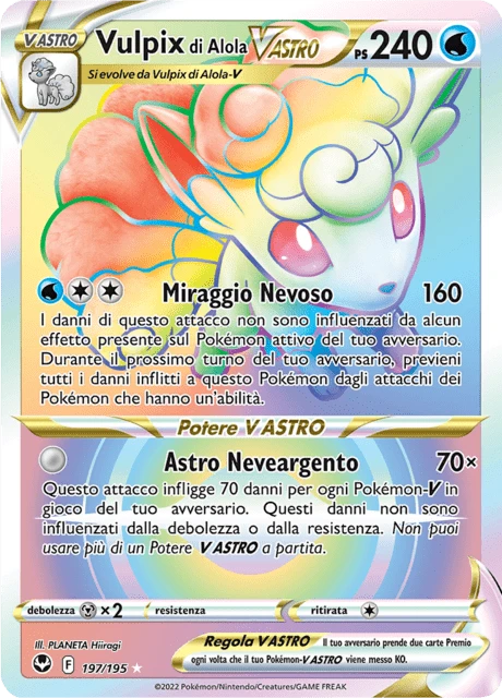 Vulpix di Alola V ASTRO – Holo