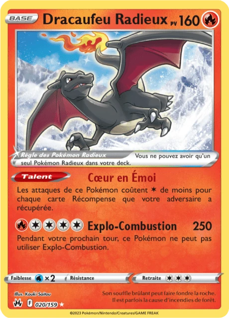 Dracaufeu Radieux