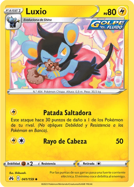 Luxio – Reverse Holo