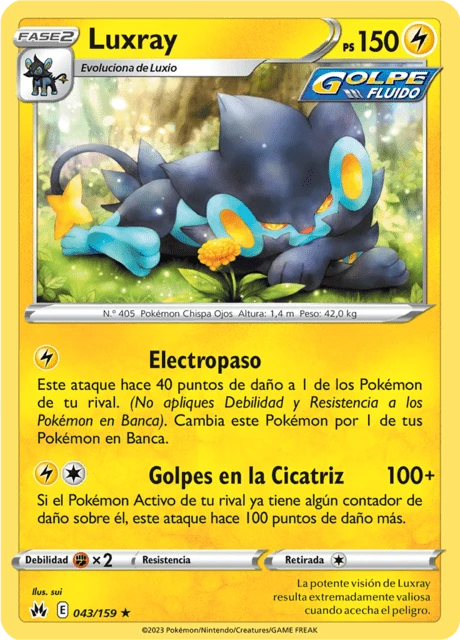 Luxray – Reverse Holo