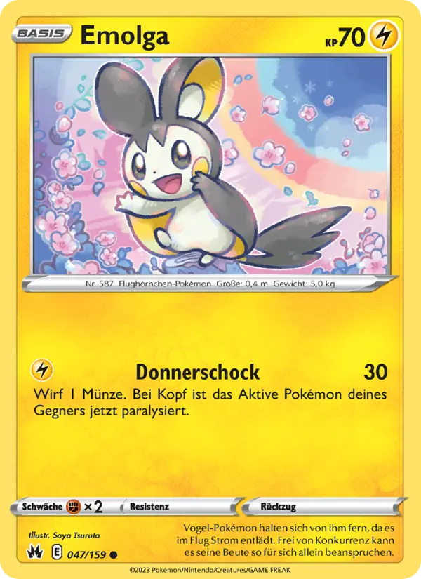 Emolga – Reverse Holo
