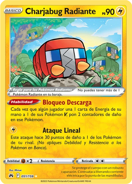 Charjabug Radiante – Holo