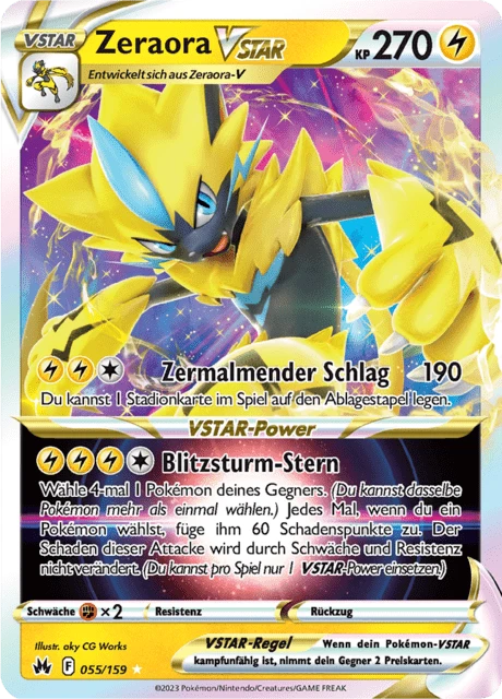 Zeraora VSTAR – Holo