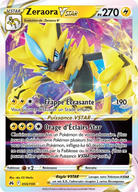 Zeraora VSTAR – Holo
