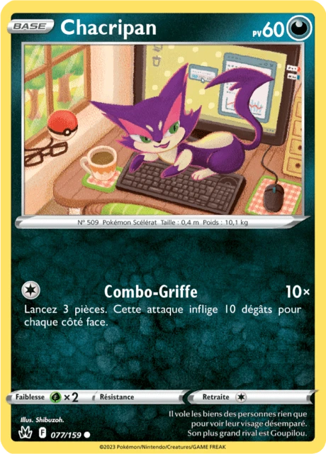 Chacripan – Reverse Holo