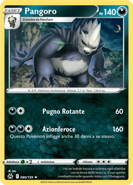 Pangoro – Reverse Holo
