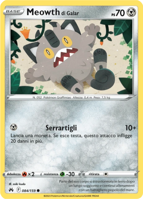 Meowth di Galar – Normal