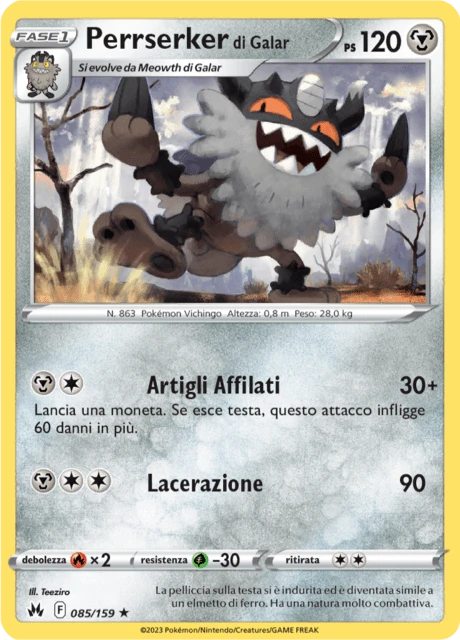 Perrserker di Galar – Normal