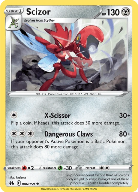Scizor – Reverse Holo
