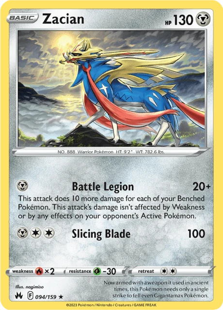 Zacian – Reverse Holo