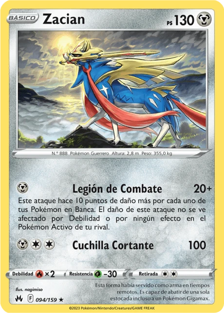 Zacian – Reverse Holo