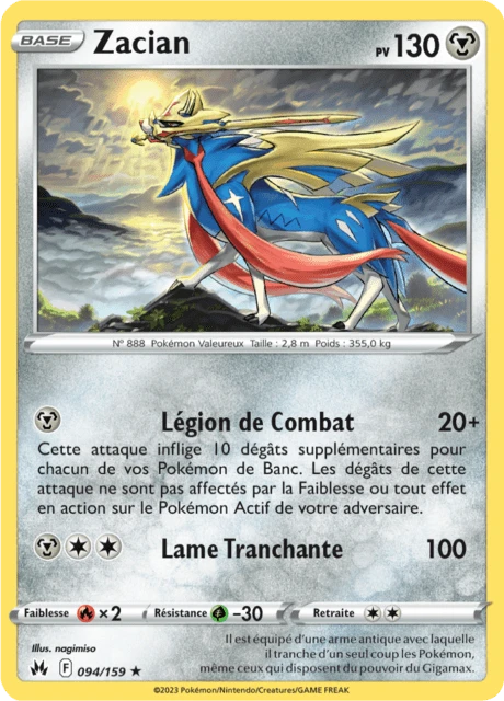 Zacian – Reverse Holo