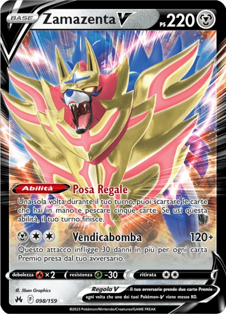 Zamazenta V – Holo