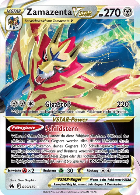 Zamazenta VSTAR – Holo