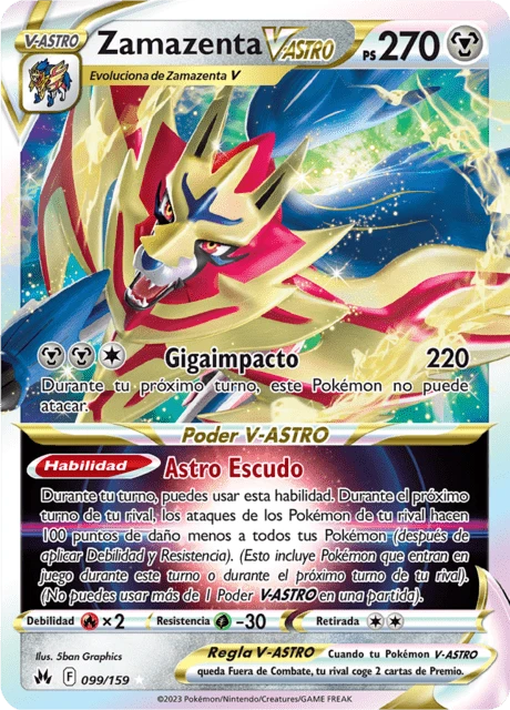 Zamazenta V-ASTRO – Holo