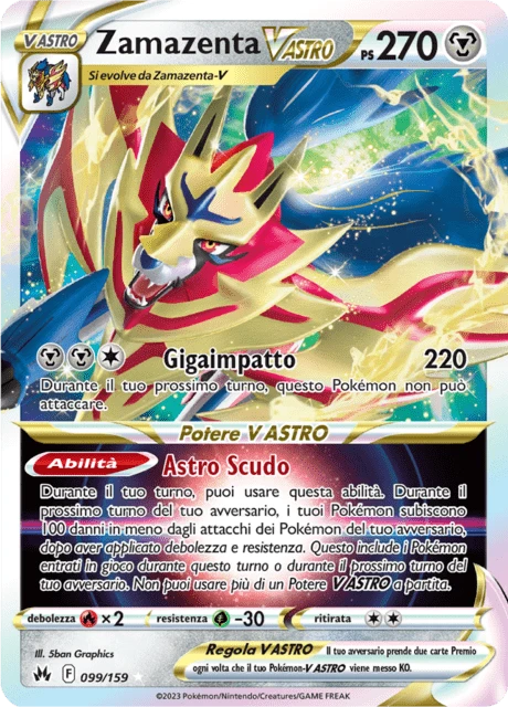 Zamazenta V ASTRO – Holo