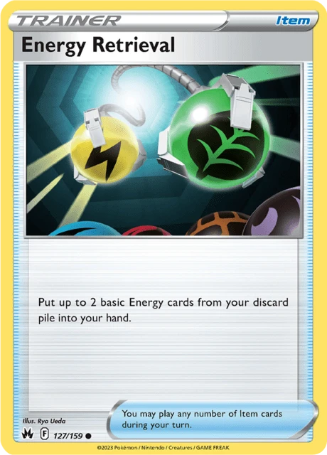 Energy Retrieval – Normal